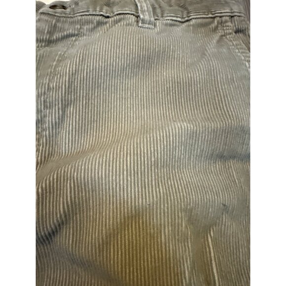 L.L. Bean Mens Double L Corduroy Pants Natural Fit Size 36/30 100% Cotton Khaki - Picture 2 of 4